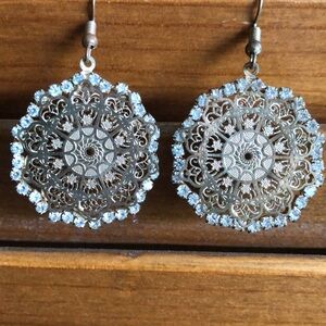 Like new French hook gold earrings